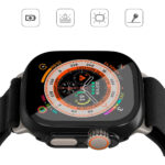 bumper protector marco + vidrio para apple watch 49mm