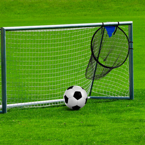 red de objetivo practica de tiro para fútbol plegable