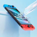 vidrio protector templado nintendo switch oled dureza 9h