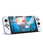 vidrio protector templado nintendo switch oled dureza 9h