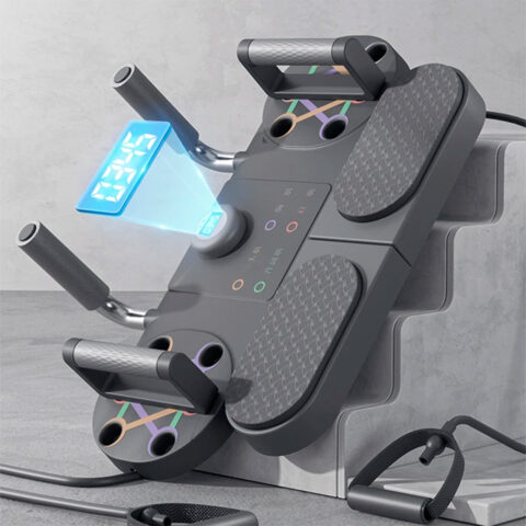 entrenador de planchas ajustable con nucleo multifuncional tabla de flexiones