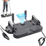 entrenador de planchas ajustable con nucleo multifuncional tabla de flexiones