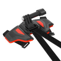 soporte para gopro casco moto frontal menton pera
