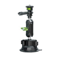 soporte con ventosa para cámara de acción celular rosca universal