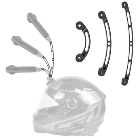 extension de soporte de casco para cámara de acción 7 piezas