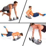 entrenador multifuncional de plancha ajustable