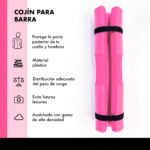 kit 9 piezas goma eva para barra estocadas empuje