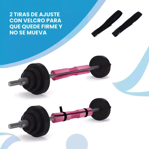 kit 9 piezas goma eva para barra estocadas empuje