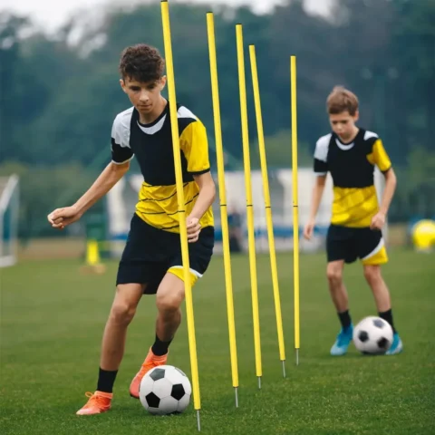 Kit Bastones Articulados Dribling Agilidad X6 Entrenamiento - Imagen 7