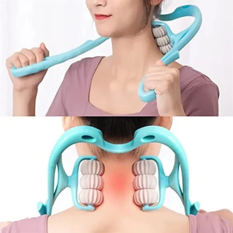 El Masajeador De Columna Cervical De 6 Ruedas - Imagen 2