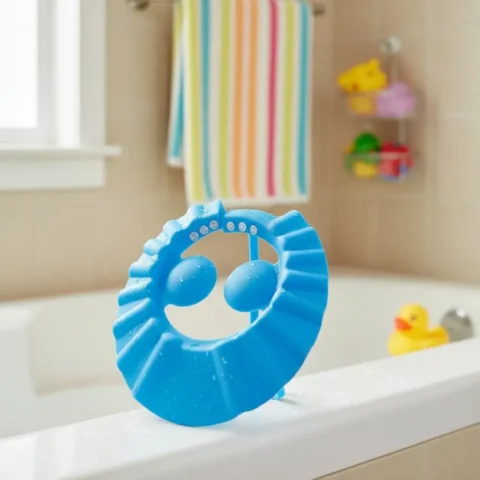 Gorro De Baño Ducha Bebe Infantil Visera Sombrero Niños - Imagen 4