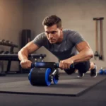 Rueda Rodillo Abdominal Automatico Fitness Entrenamiento - Imagen 5
