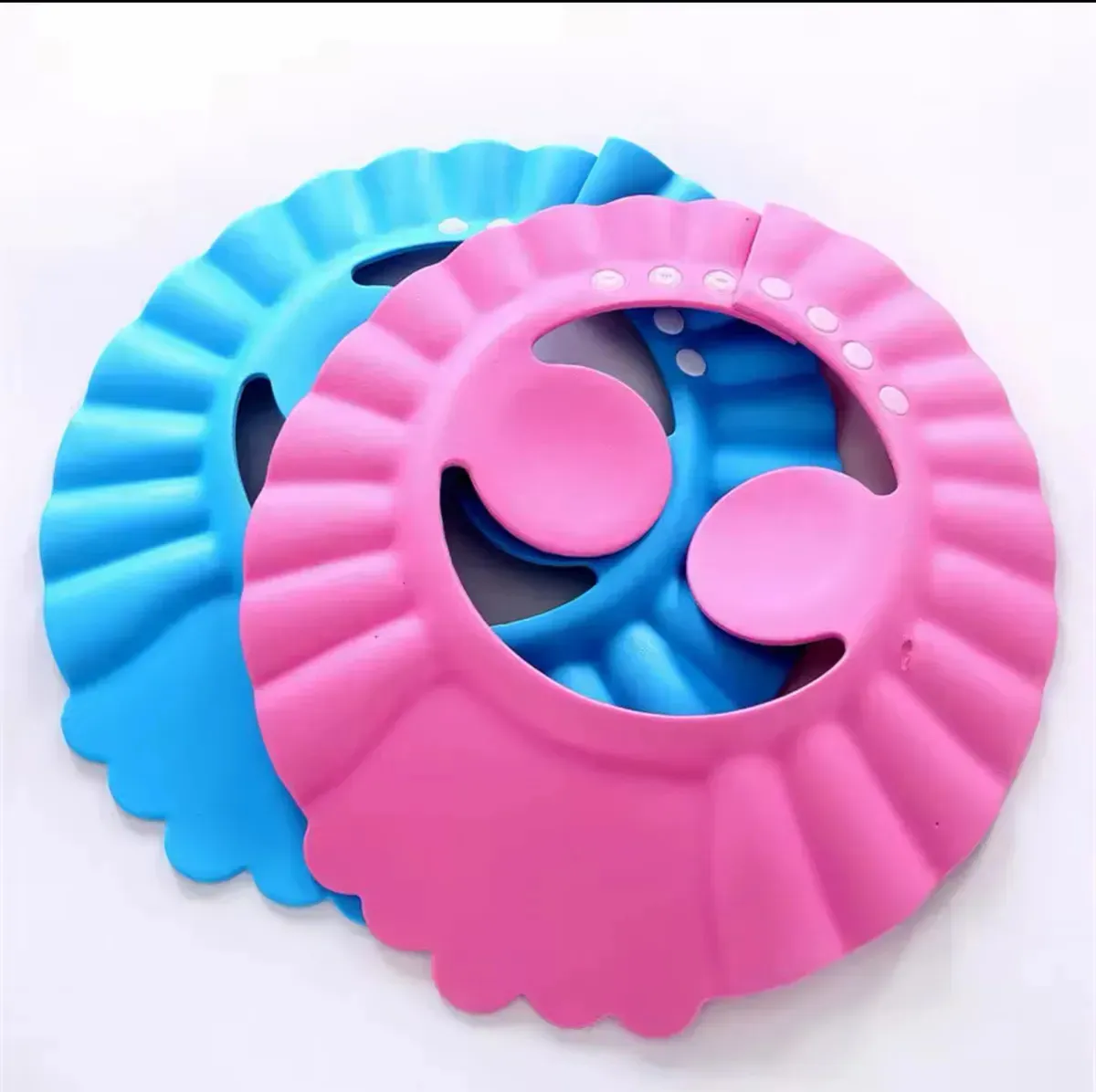 D_NQ_NP_2X_960645-MLA103366758300_012026-F Gorro De Baño Ducha Bebe Infantil Visera Sombrero Niños - Imagen 1