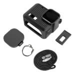 Funda Protectora Silicona Para Gopro Hero 4k Mini Kit Tapa Correa