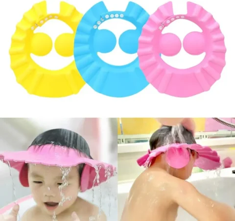 Gorro De Baño Ducha Bebe Infantil Visera Sombrero Niños - Imagen 9